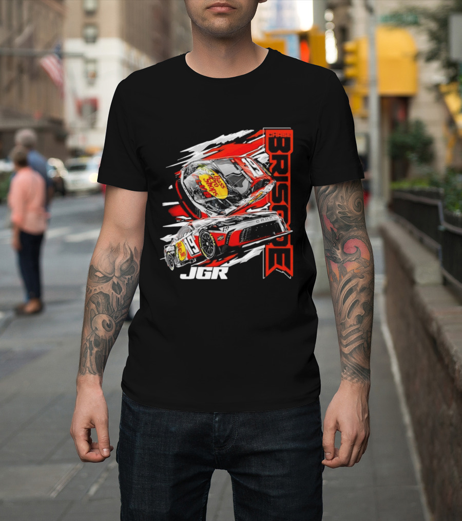 Chase Briscoe 19 Joe Gibbs Racing Bass Pro Shops Toyota Camry NASCAR JGR T-Shirt