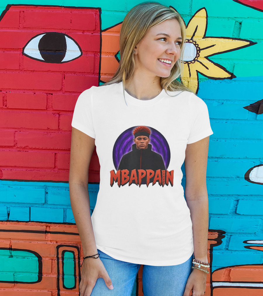 Mbappain Naruto Anime Crossover Meme T-Shirt