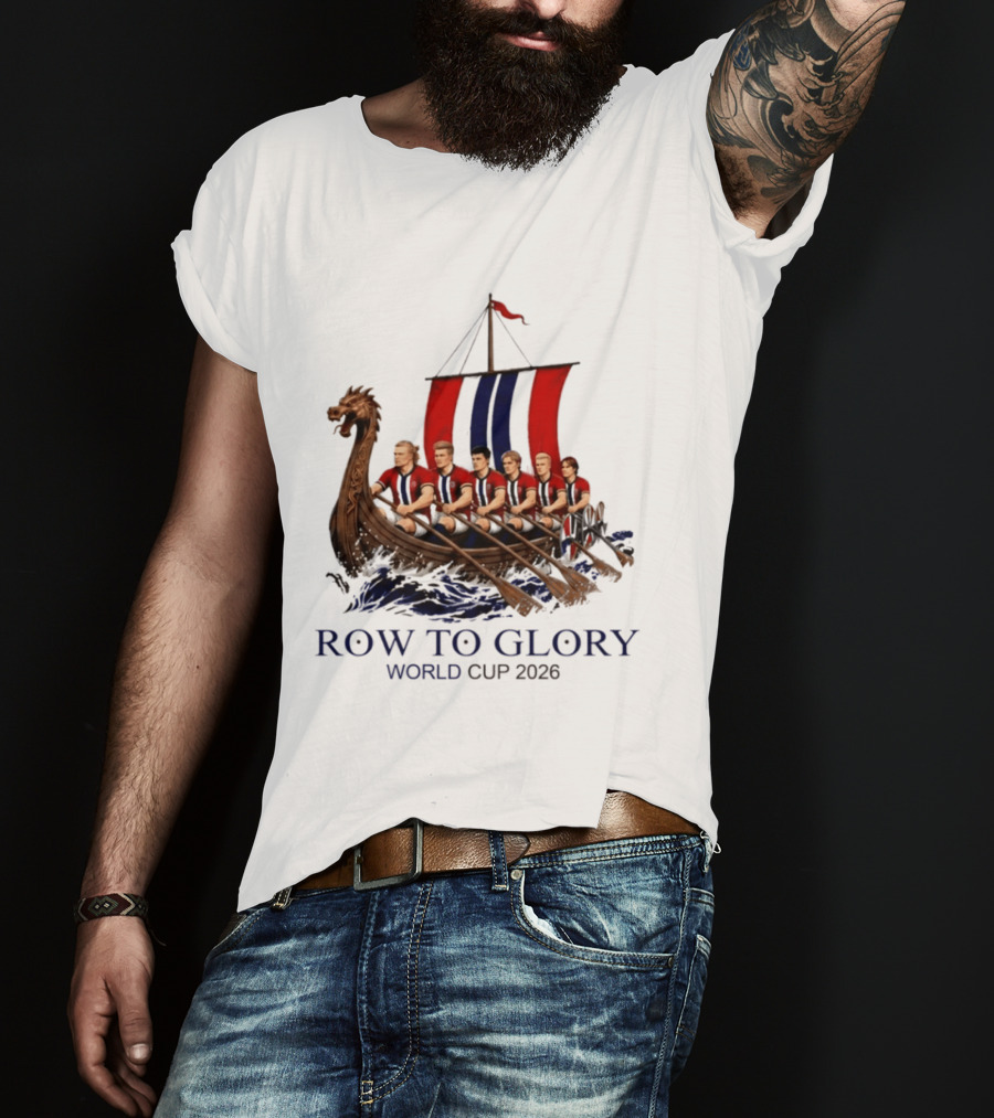 Norway 2026 World Cup Row To Glory Viking Crew T-Shirt