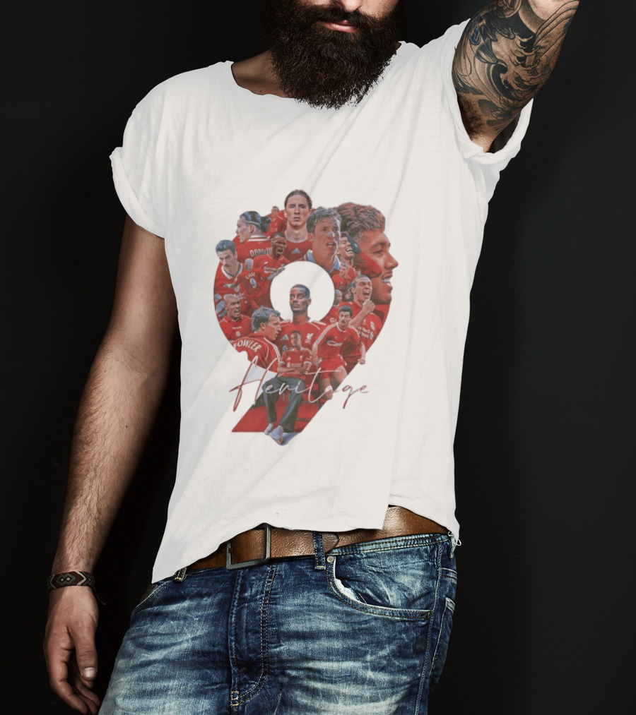 Liverpool FC Number 9 Heritage Legends T-Shirt