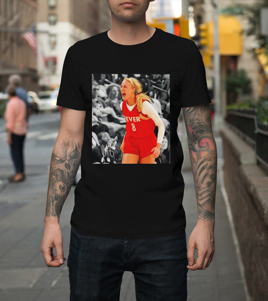 Caitlin Clark Indiana Fever Number 8 Sports T-Shirt