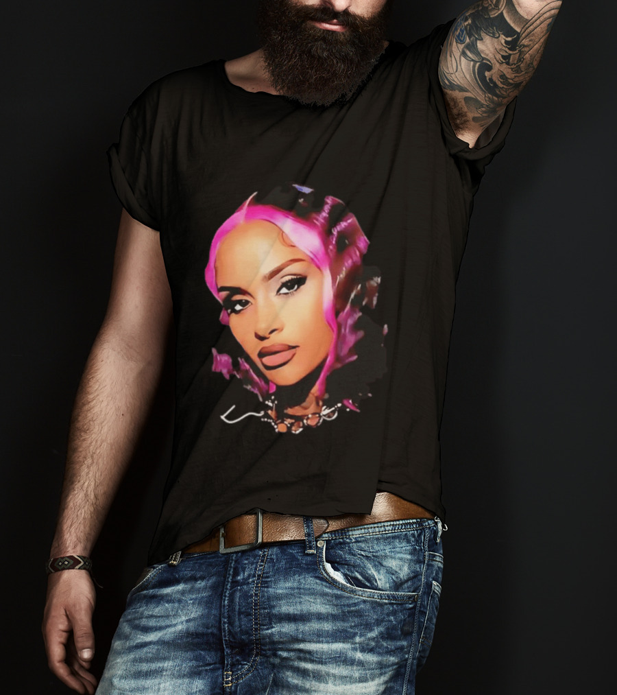 Kehlani Pink Hair Music Star T-Shirt
