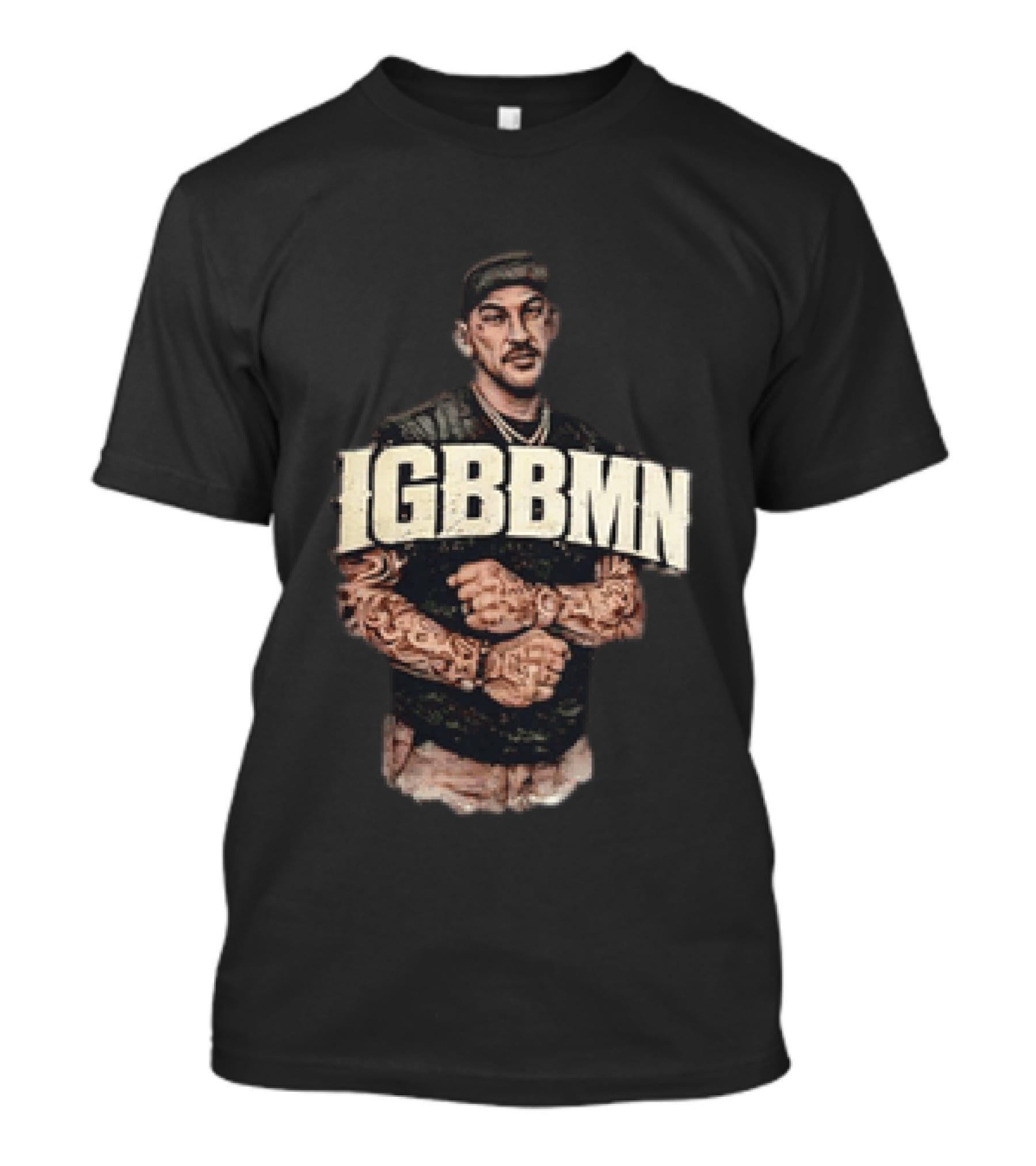 Dustin Poirier IGBBMN It's Gonna Be Bad My Ninja Tattooed Fighter T-Shirt