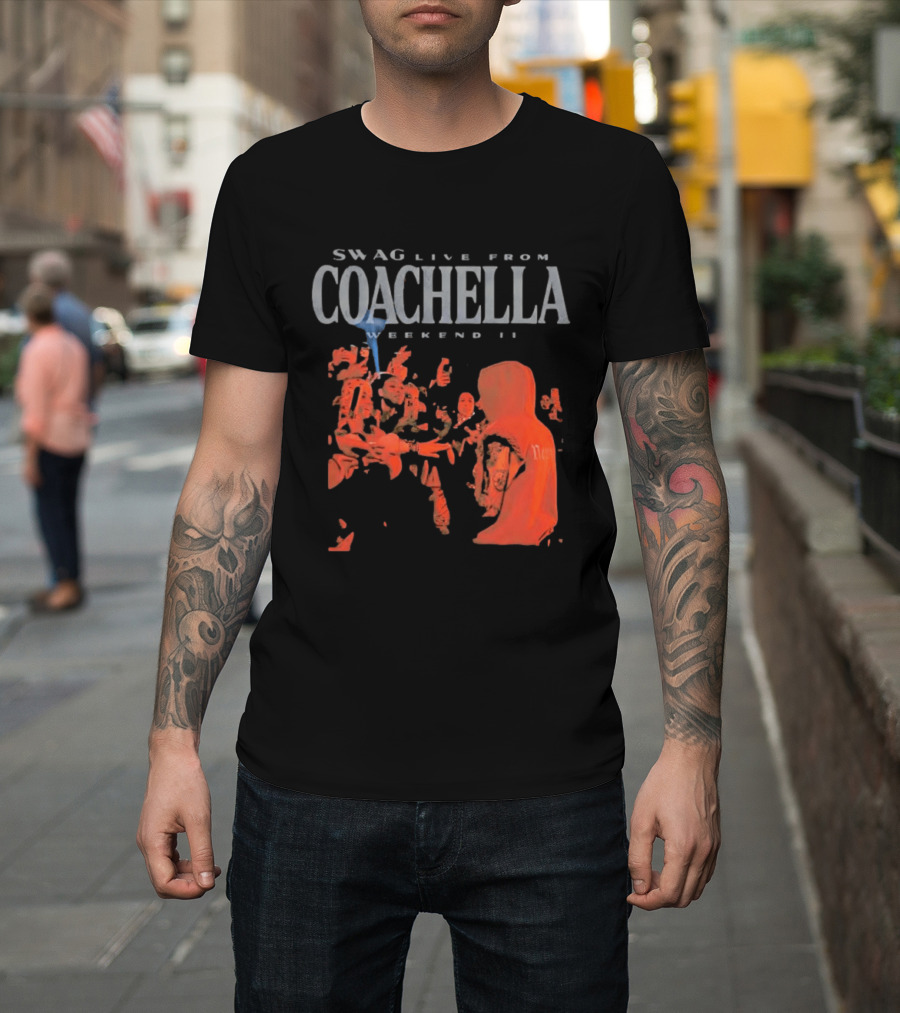 SWAG Live From Coachella Weekend II Steve Lacy Tour Performance T-Shirt