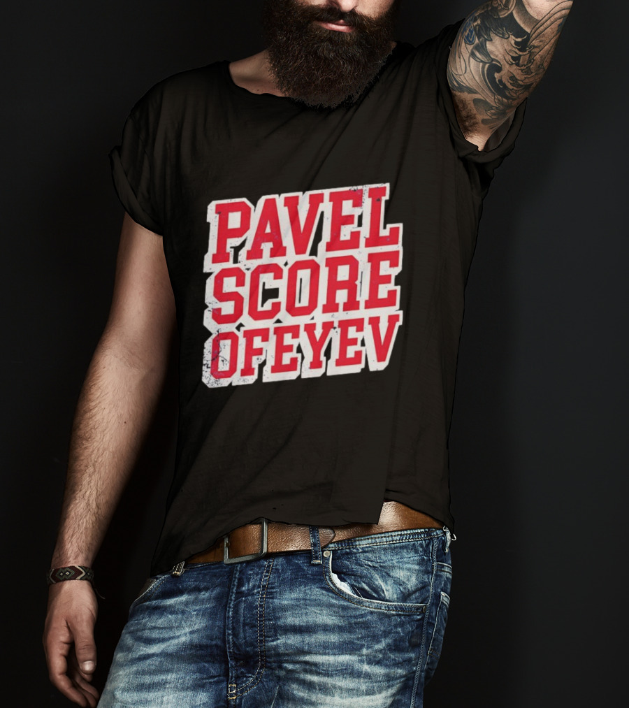 Pavel Buchnevich St Louis Blues Pavel Score Ofeyev T-Shirt