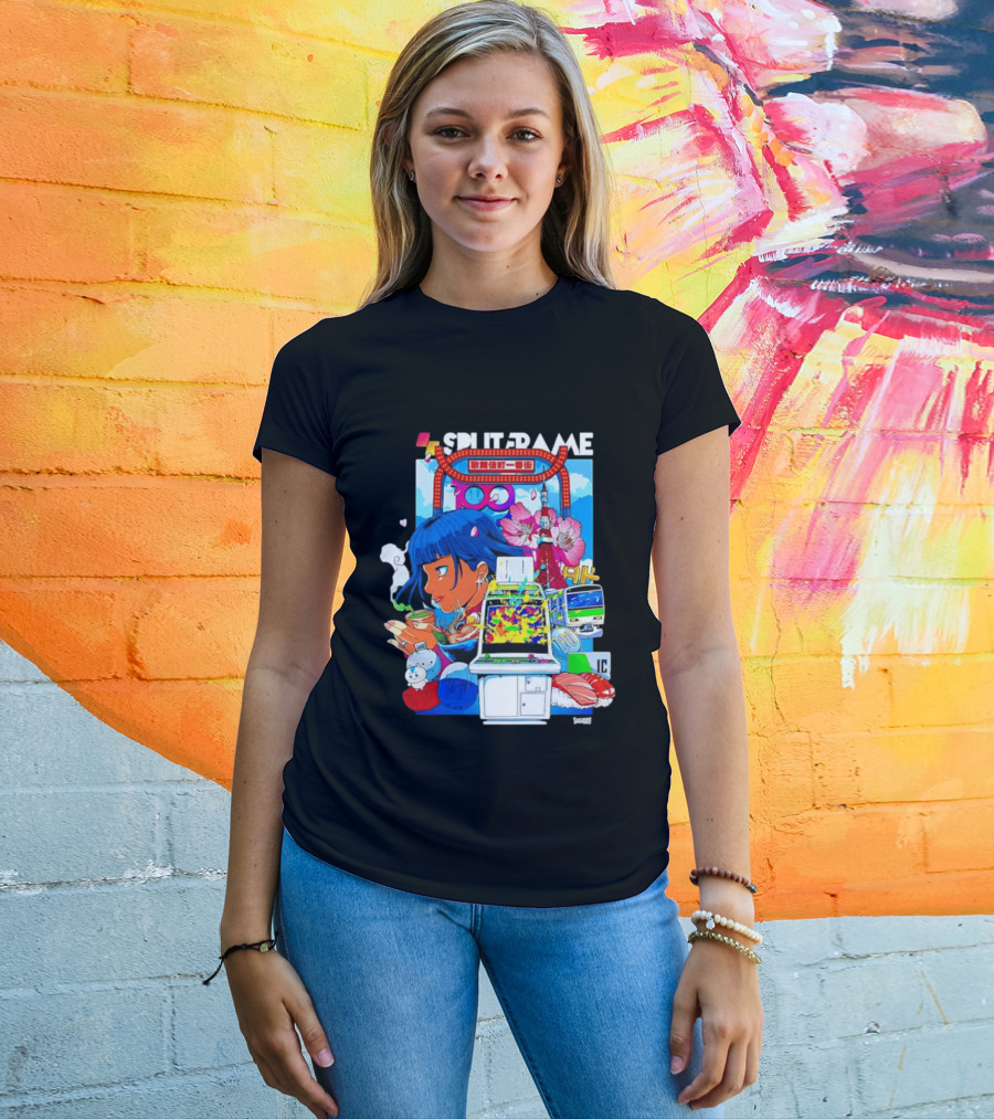 Tokyo Ramen Arcade Splitframe Kabukicho Ichibangai 100 IC Japanese T-Shirt