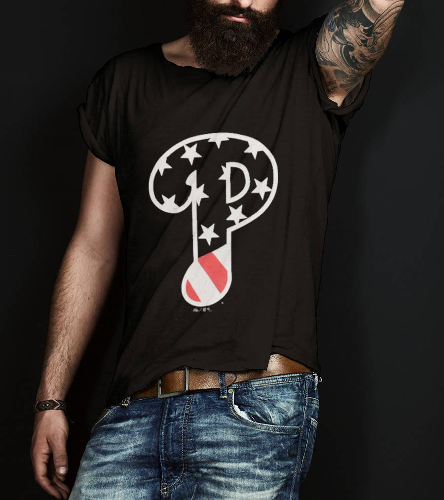 Philadelphia Phillies Majestic Stars And Stripes Baseball 2026 T-Shirt