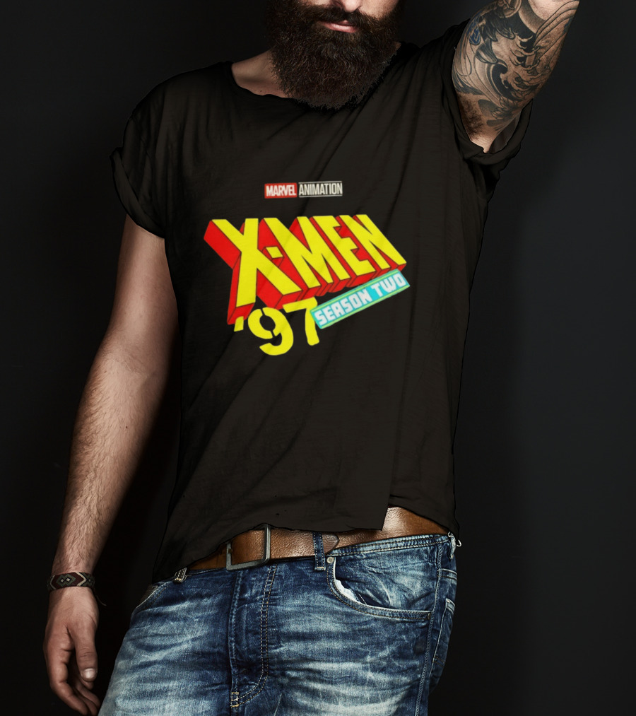 X Men '97 Season Two Marvel Animation T-Shirt