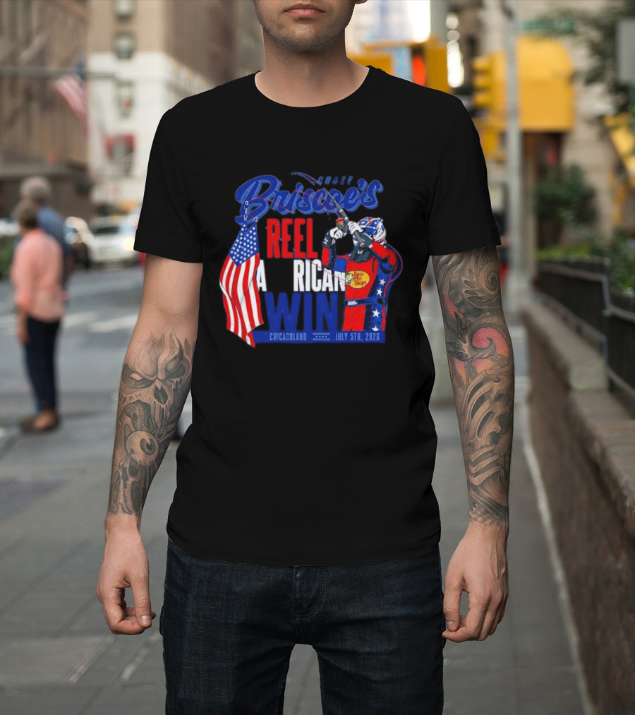Briscoe's Reel American Win Chicagoland July 5th 2026 T-Shirt