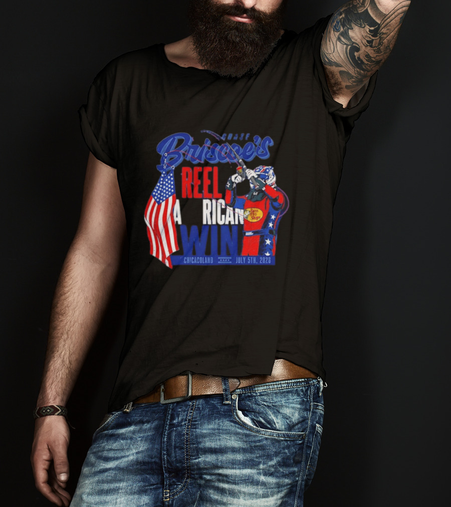 Briscoe's Reel American Win Chicagoland July 5th 2026 T-Shirt