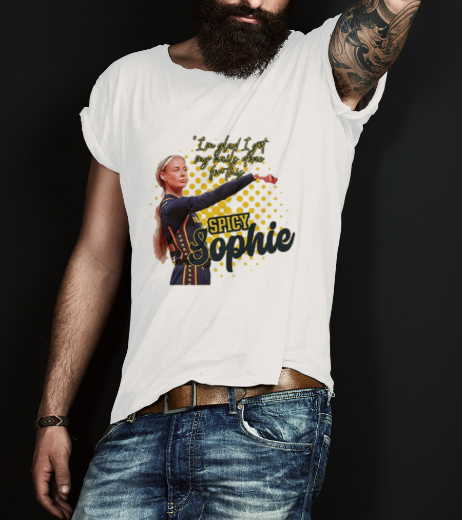 Sophie Cunningham 8 Women Basketball Spicy Sophie Point God T-Shirt