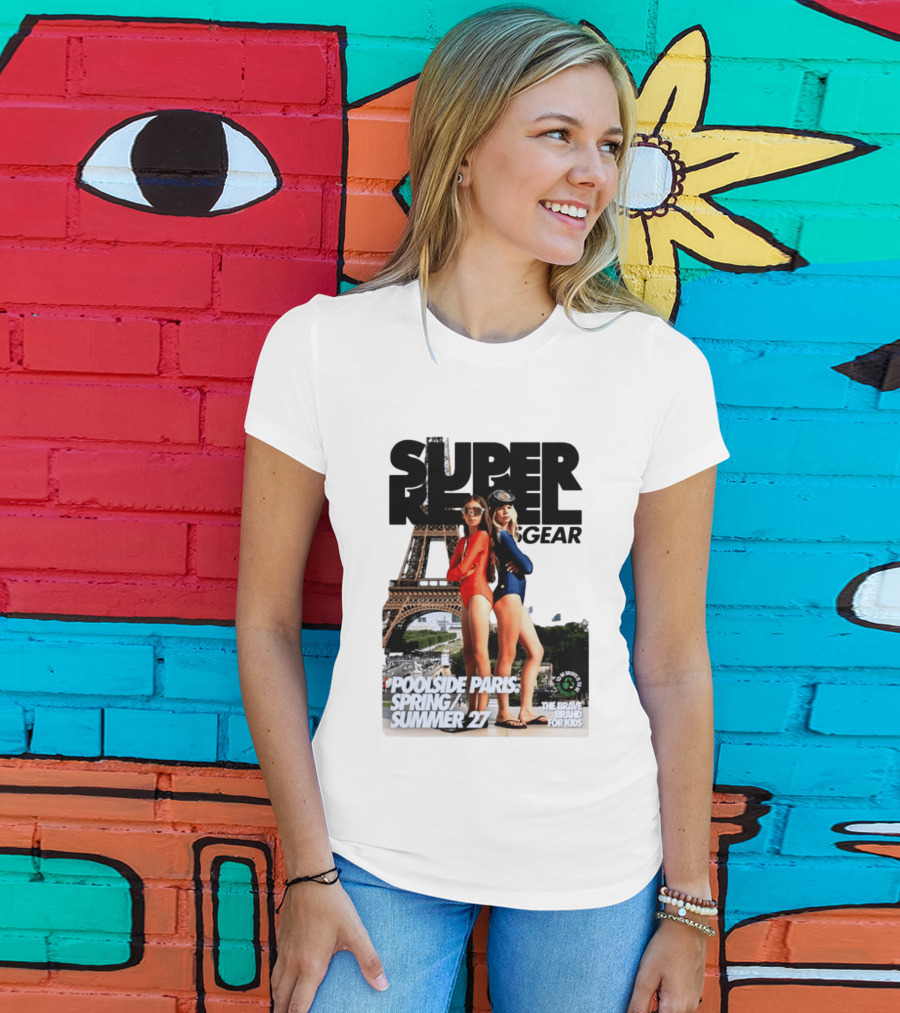 Super Rebel Gear Poolside Paris Spring Summer 27 The Brave Brand For Kids T-Shirt