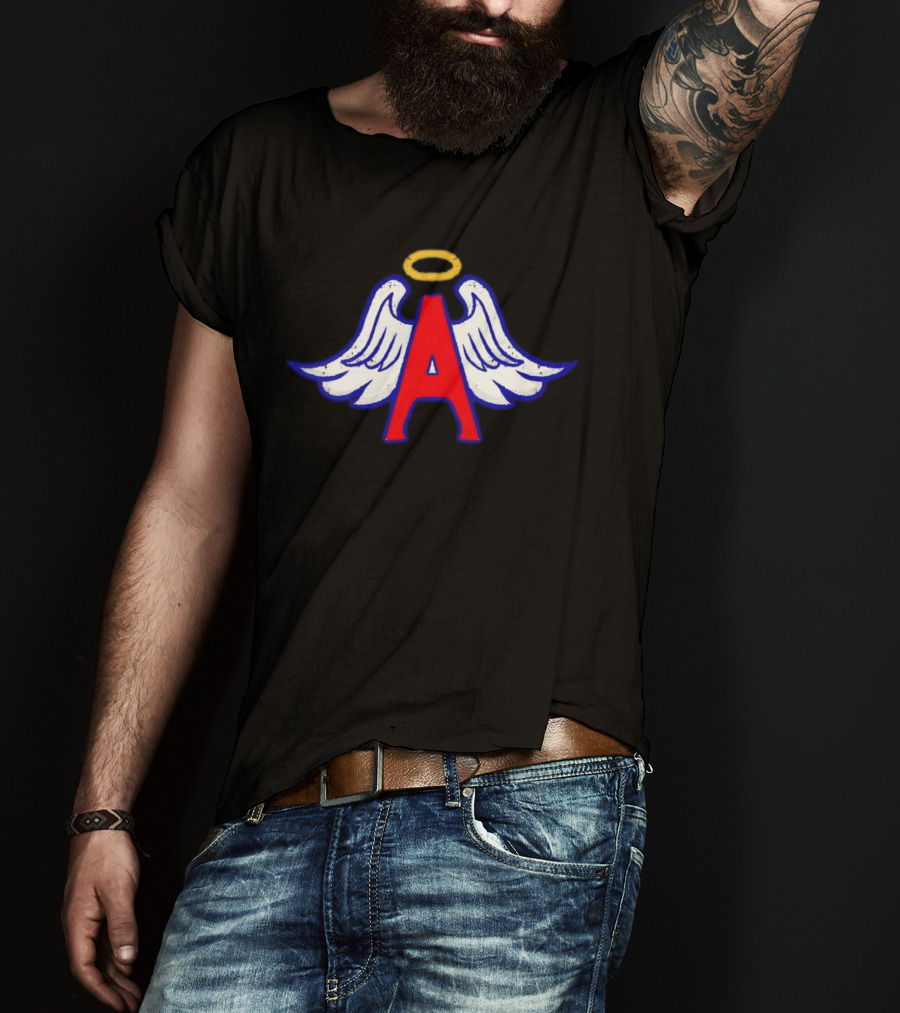 Los Angeles Angels Halo Wings A T-Shirt