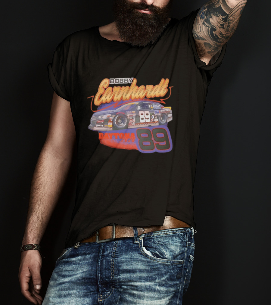 Bobby Earnhardt Daytona 89 Racing Car 2026 T-Shirt
