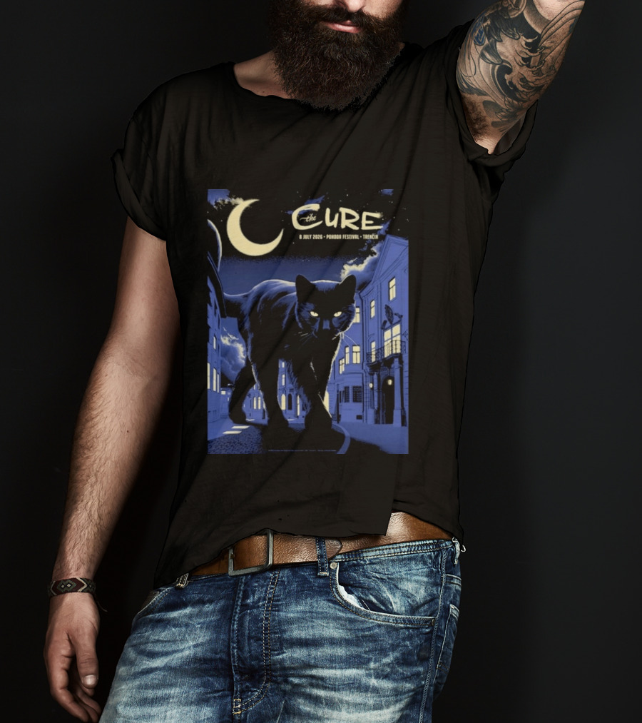 The Cure Cat Moon Trencin Pohoda Festival July 8 2026 T-Shirt