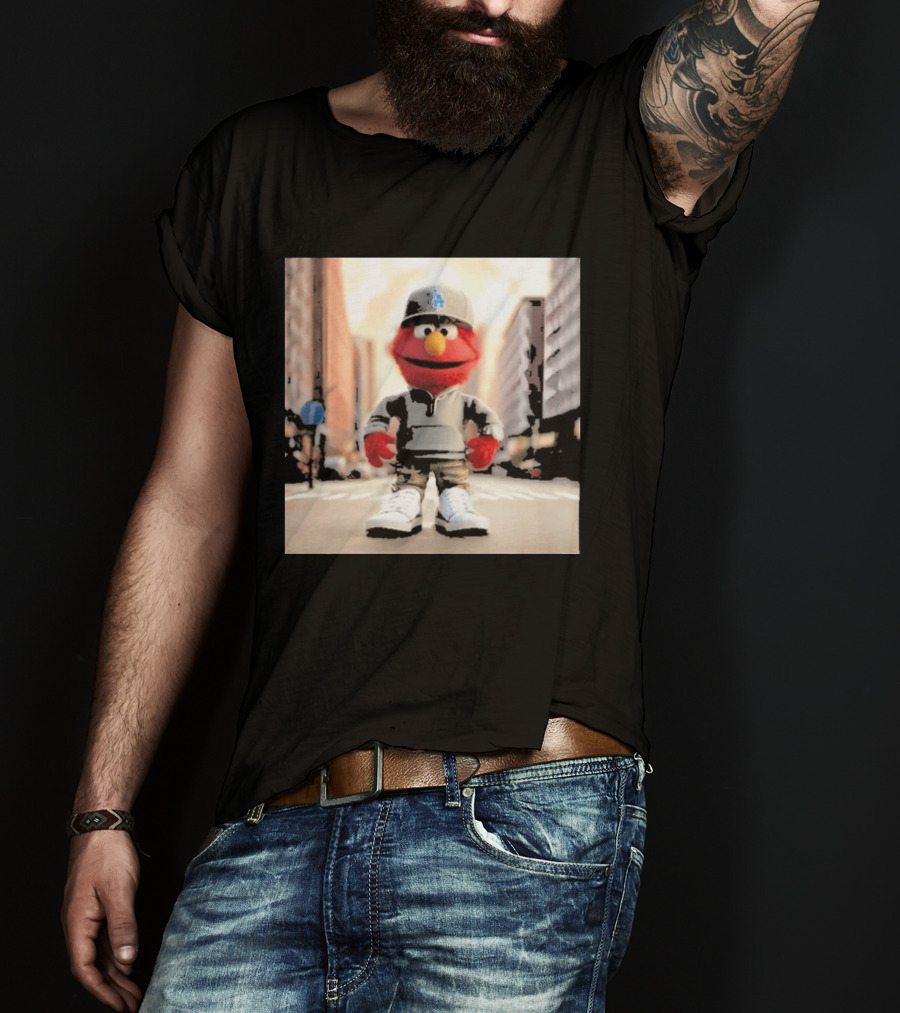 Sesame Street Elmo Streetwear New York Yankees T-Shirt