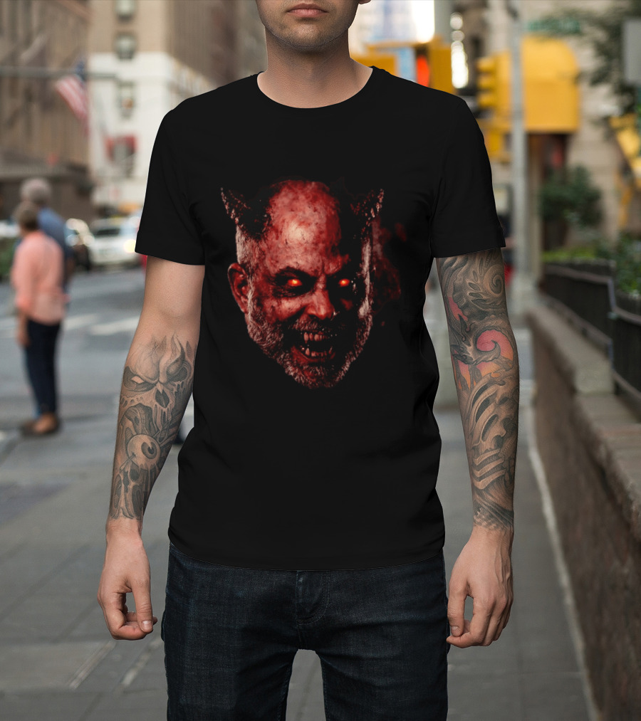 Mark R Levin The True Face Of Evil Political Satire Demonized T-Shirt