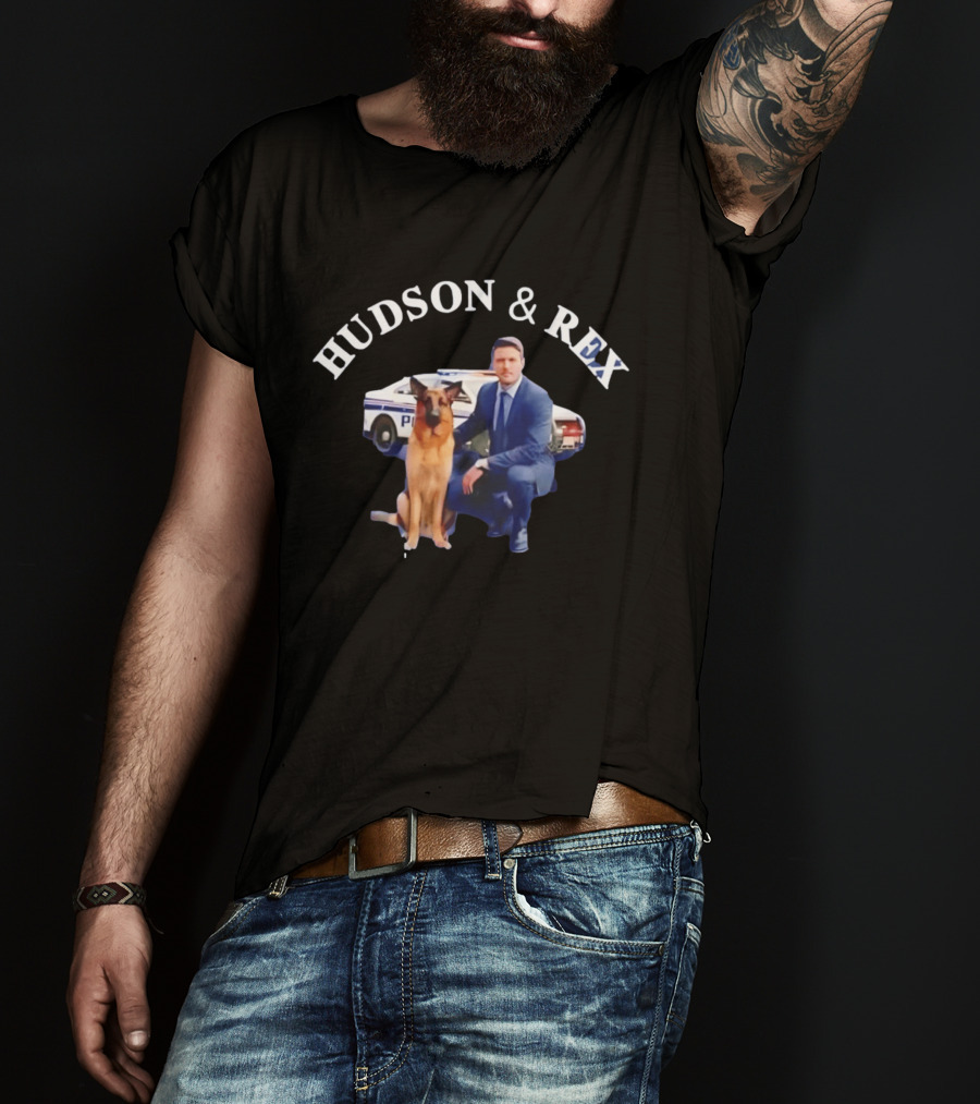 Hudson And Rex Police Partners T-Shirt