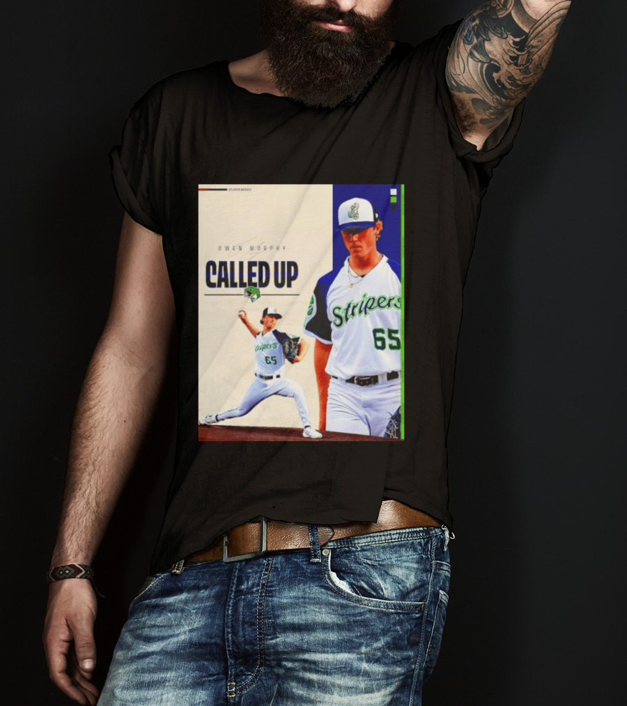 Owen Murphy Called Up Stripers 65 Player Announcement T-Shirt