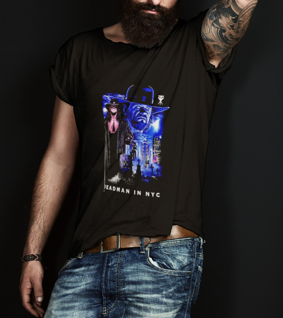 Undertaker Deadman In NYC WWE Fest New York City T-Shirt