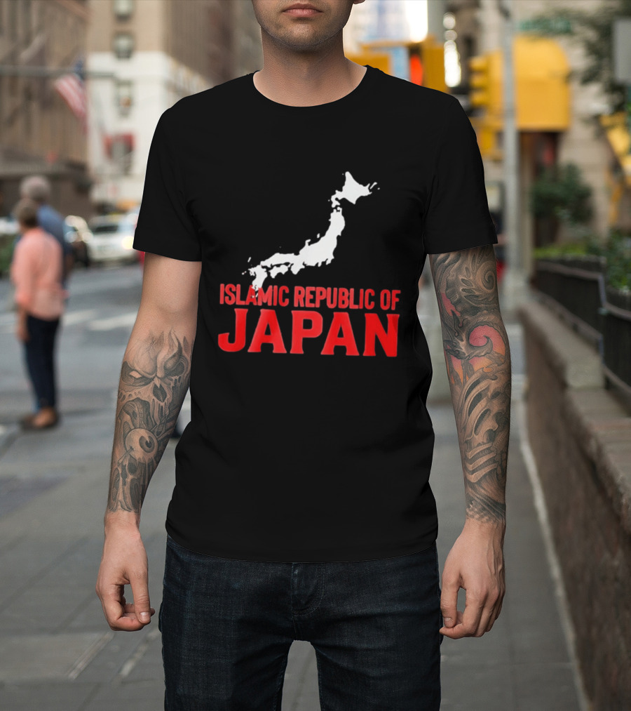 Islamic Republic Of Japan Map 2026 T-Shirt