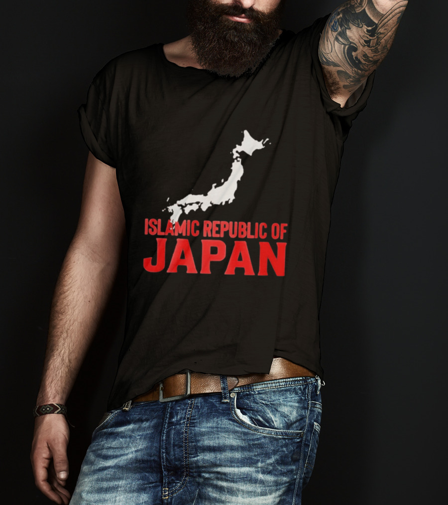 Islamic Republic Of Japan Map 2026 T-Shirt