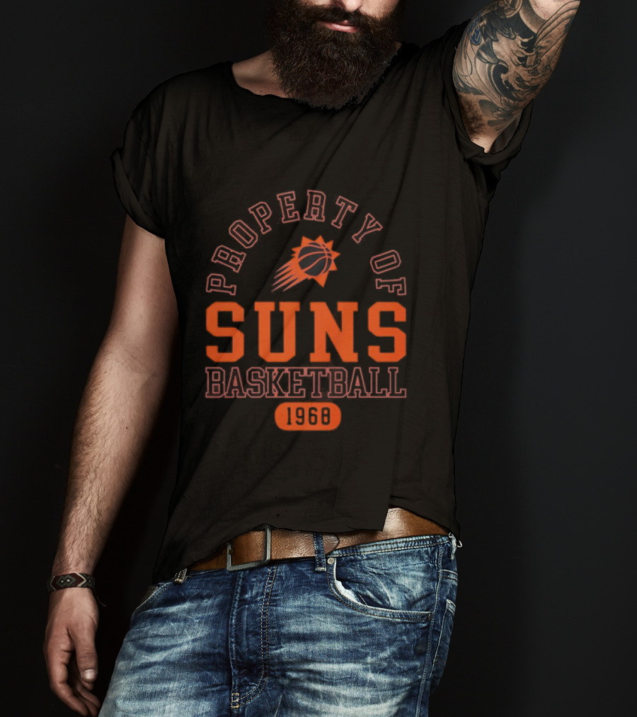 Phoenix Suns Property Of Suns Basketball 1968 Team T-Shirt