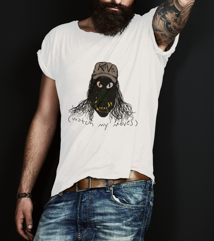 Kurt Vile My Moves Indie Rock Monster Hat T-Shirt