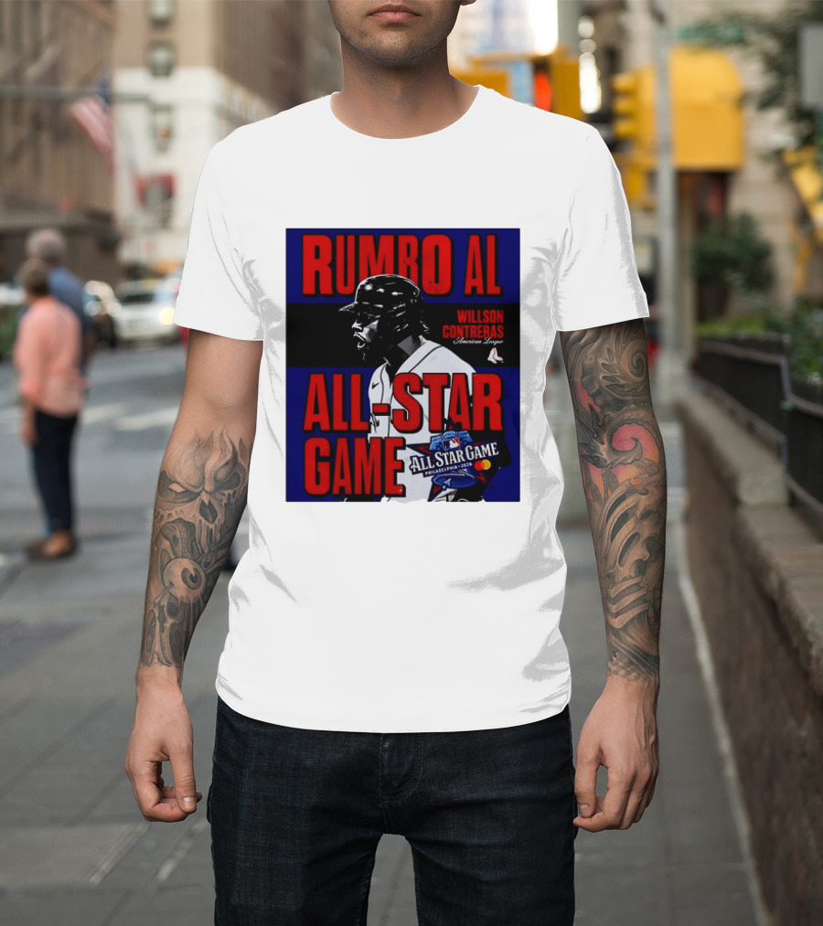 Rumbo AL All Star Game 2026 Willson Contreras Boston Red Sox Philadelphia T-Shirt
