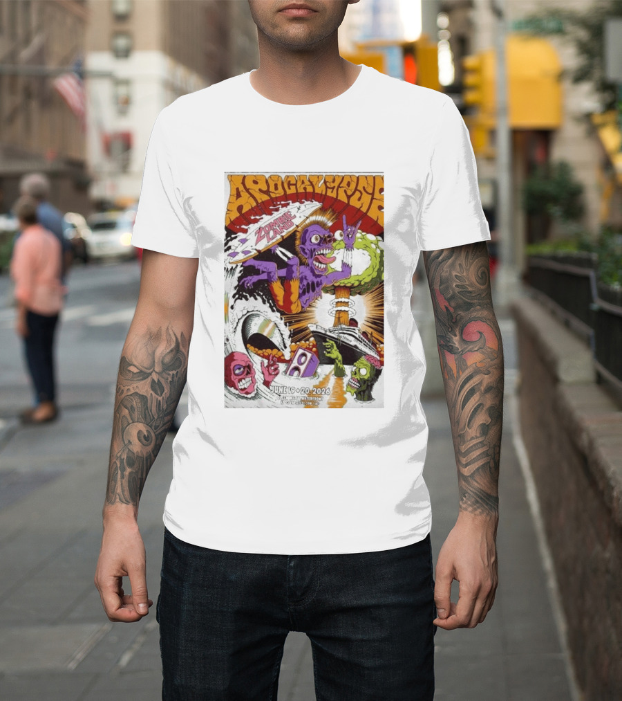 Zombie Land Apocalypse June 19 20 2026 Waterfront Event T-Shirt