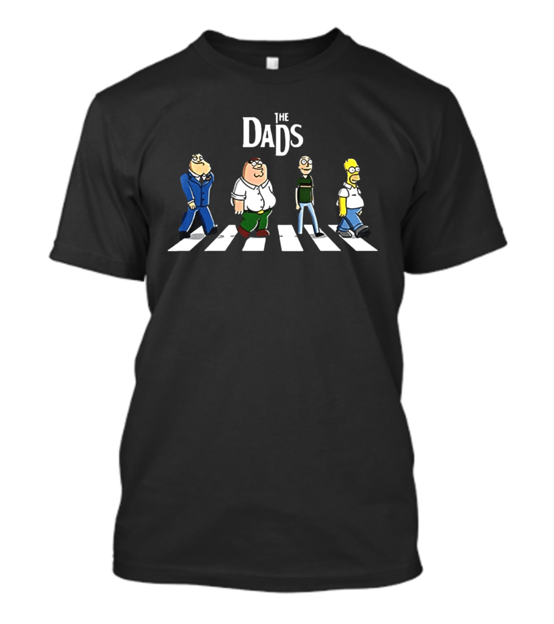 American Dad The Dads Abbey Road Walking T-Shirt