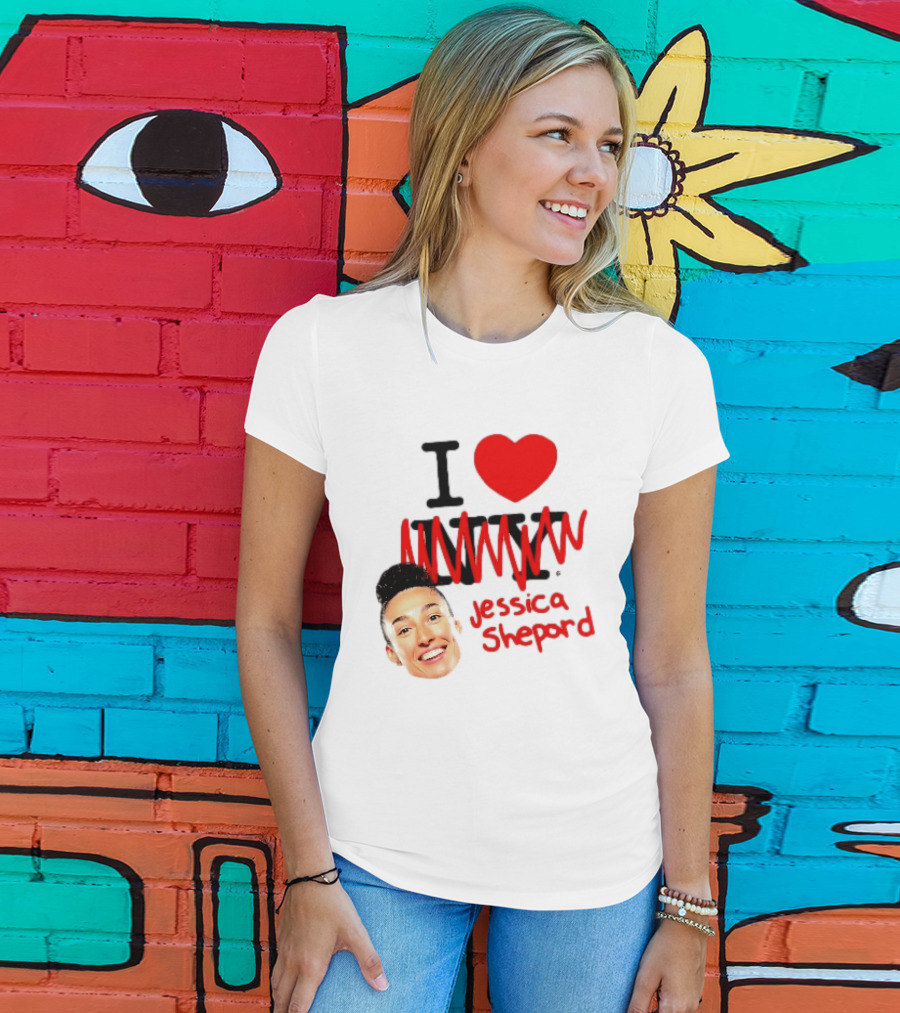 I Love NY Jessica Shepard Heartbeat T-Shirt
