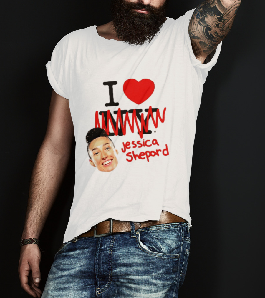 I Love NY Jessica Shepard Heartbeat T-Shirt