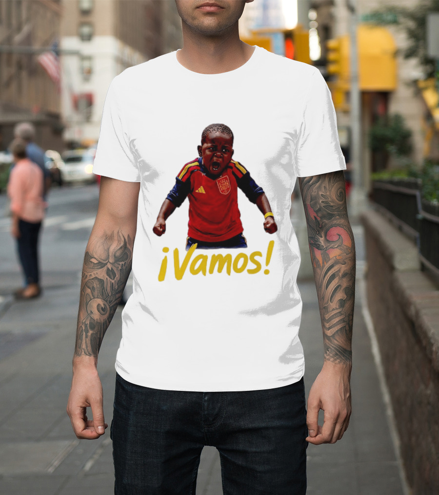 ¡Vamos! Lamine Yamal Spain Football Meme Spain Team Spirit T-Shirt