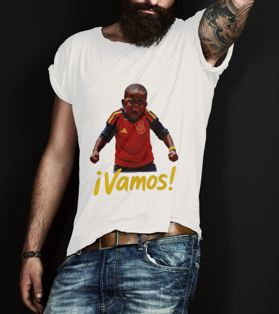 ¡Vamos! Lamine Yamal Spain Football Meme Spain Team Spirit T-Shirt