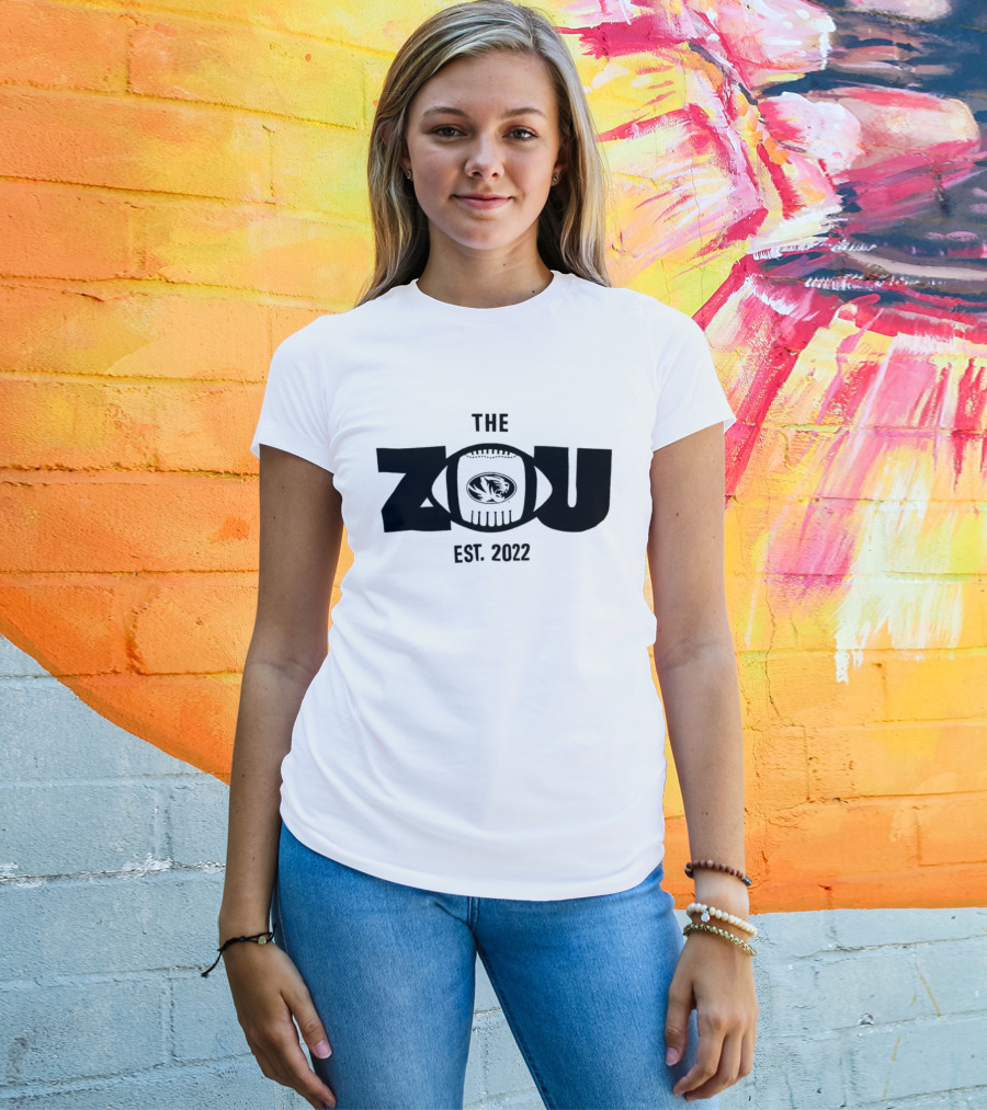 Missouri Tigers The Zou Football Est 2022 T-Shirt