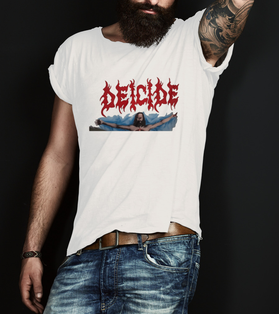 Deicide Once Upon The Cross Album Cover T-Shirt
