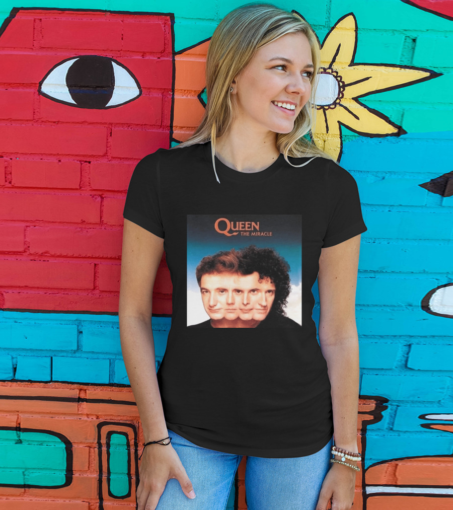 Queen The Miracle Album Cover Art May 1989 Release T-Shirt