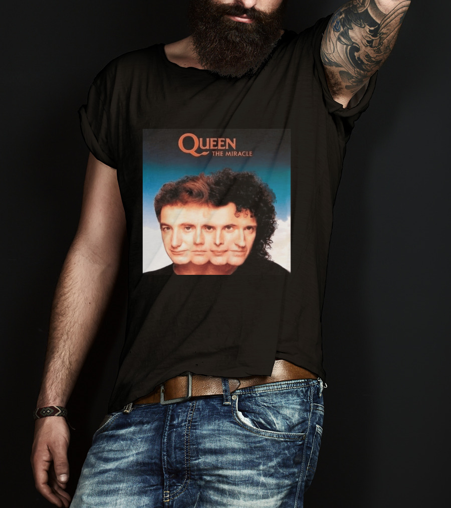 Queen The Miracle Album Cover Art May 1989 Release T-Shirt