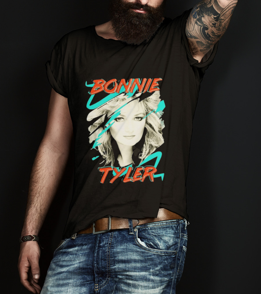 Bonnie Tyler 80s Pop Music Star T-Shirt