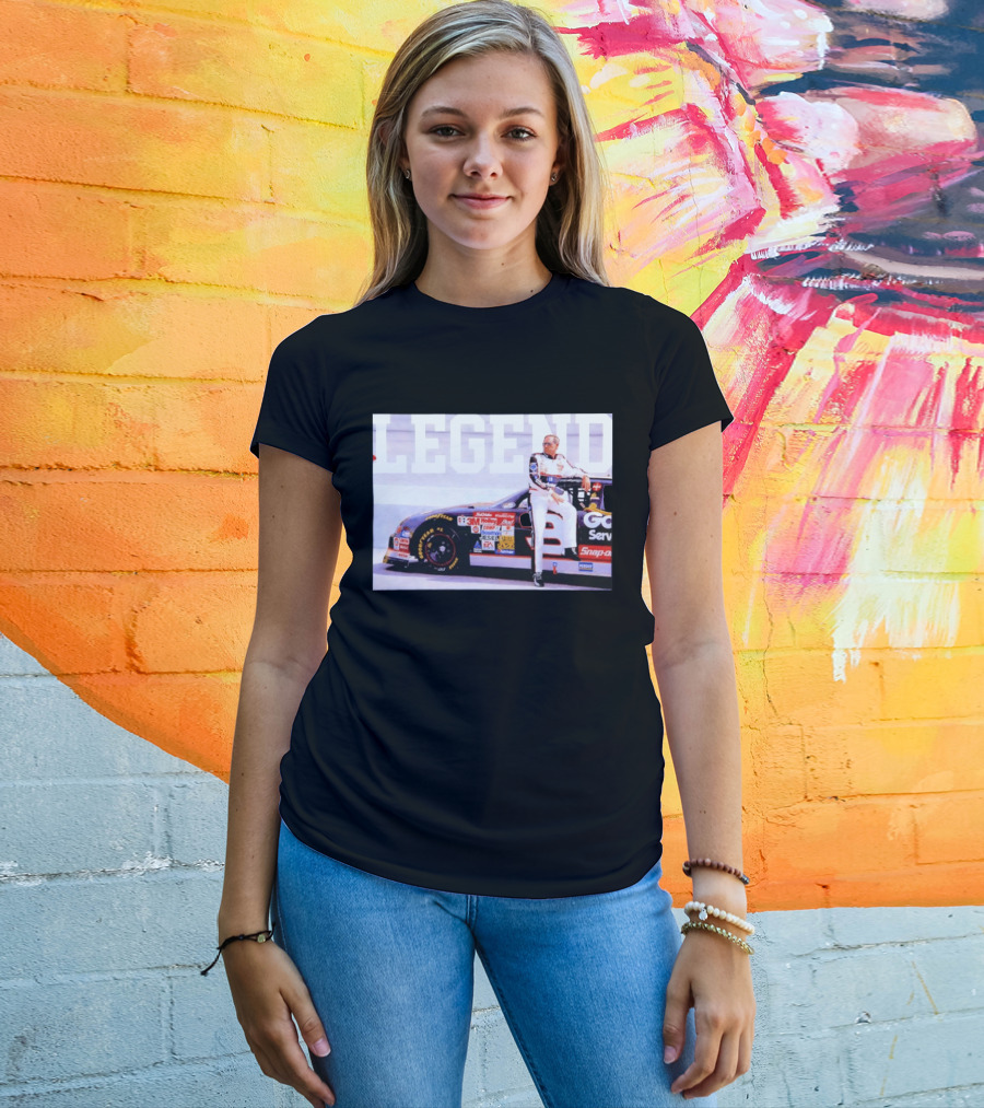 Dale Earnhardt Richard Childress Racing Nascar Winston Cup Legend Goodyear Snap On Holley T-Shirt