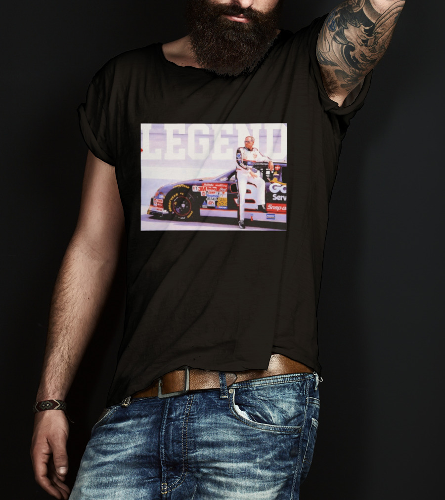 Dale Earnhardt Richard Childress Racing Nascar Winston Cup Legend Goodyear Snap On Holley T-Shirt