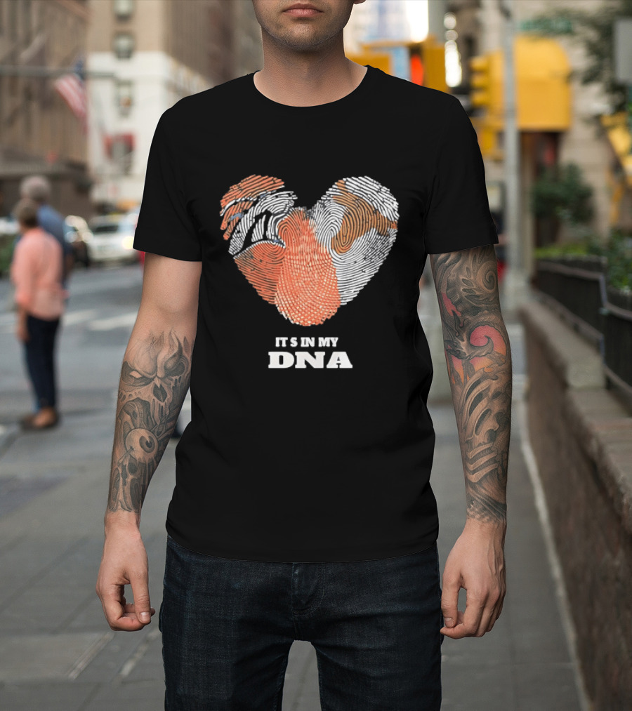 Fingerprint Heart It's In My DNA T-Shirt