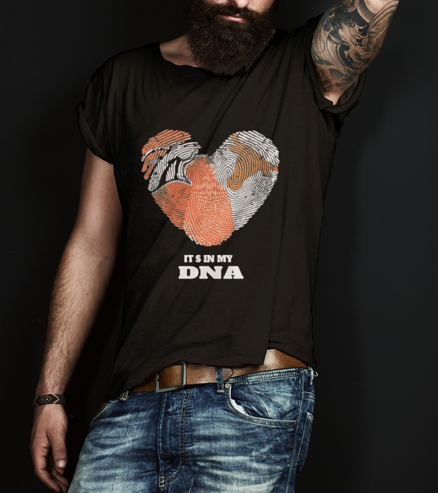 Fingerprint Heart It's In My DNA T-Shirt