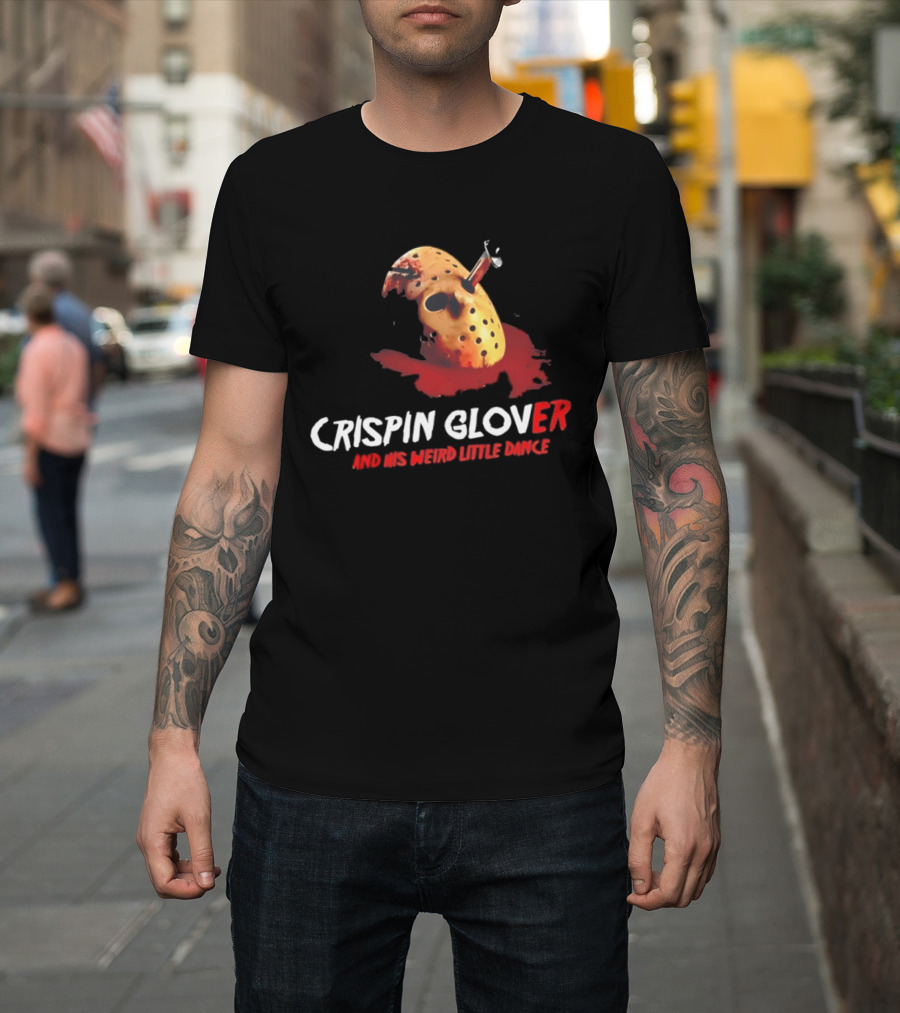 Crispin Glover Jason Mask Friday The 13th And His Weird Little Dance T-Shirt