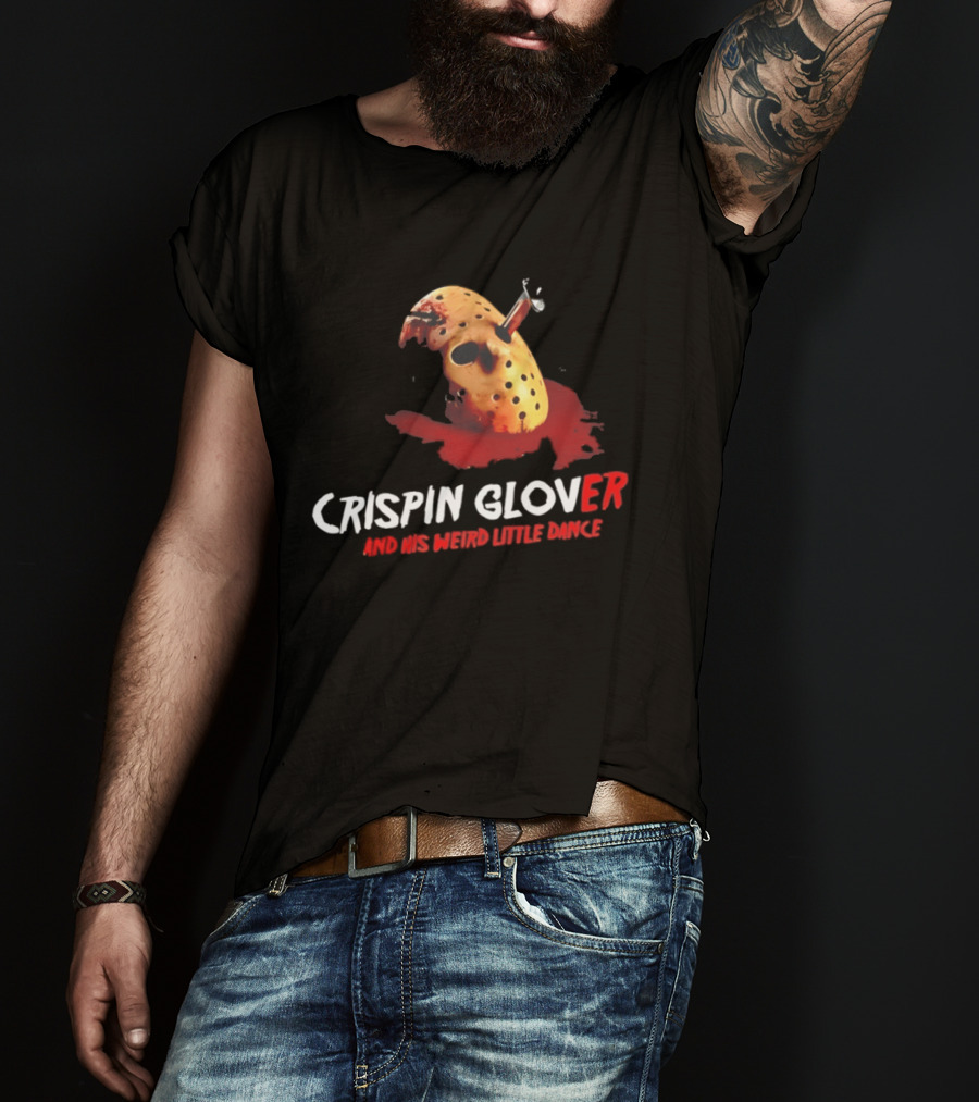 Crispin Glover Jason Mask Friday The 13th And His Weird Little Dance T-Shirt
