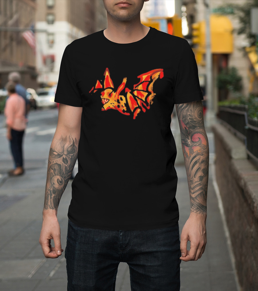 Future The Real Me Bat Colorful Abstract T-Shirt