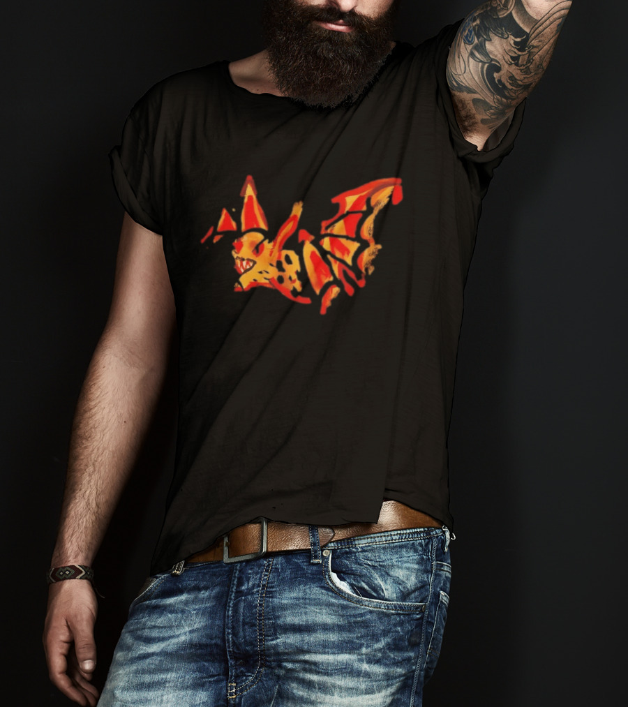 Future The Real Me Bat Colorful Abstract T-Shirt