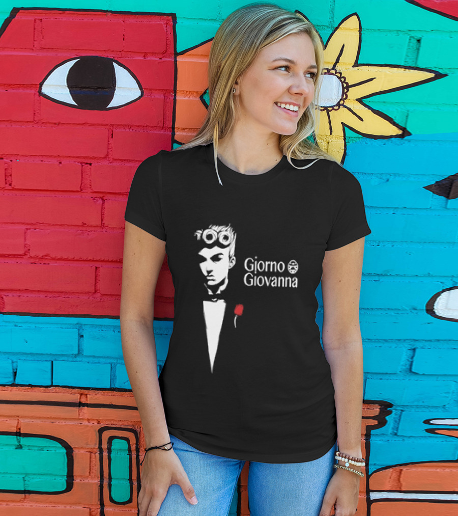 JoJo's Bizarre Adventure Giorno Giovanna Godfather T-Shirt