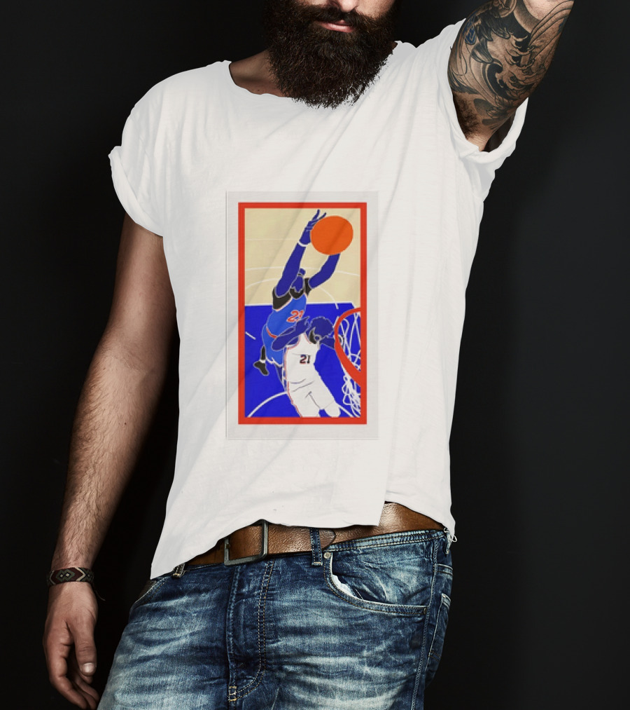 Hang It In The Louvre 2026 OG New York Knicks Dunk T-Shirt